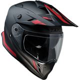 Z1R Range Helmet - Uptake - Black/Red - 2XL