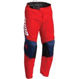 Thor Youth Sector Chev Pants - Red/Navy - US 18