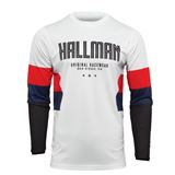 Thor Hallman Different Drift Jersey - White/Red/Navy - Large