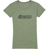 Icon Women's Classic T-Shirt - Green - Large