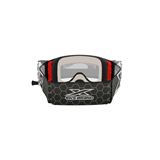 EKS Brand Lucid Race Pack Goggles - Black/White with Clear Lens