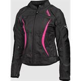 Fly Racing Women's Butane Jacket Black/Pink 3X