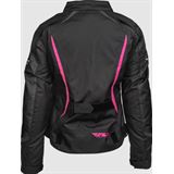 Fly Racing Women's Butane Jacket Black/Pink 3X
