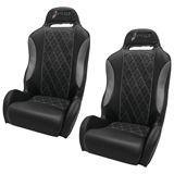 Dragonfire Racing Pro Series Seats - Black/Dark Grey