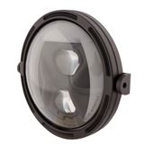 Highsider 7 LED Adaptive Headlight - R-1, Side Mount - Black