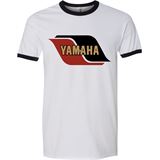 Yamaha Legend T-Shirt - White/Black - Medium