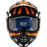 AFX FX-17 Helmet - Attack - Matte Black/Orange - 3XL