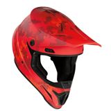 Z1R Rise Helmet - Camo 2 - Red - 4XL