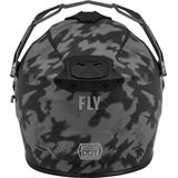 Fly Racing Trekker Pulse Helmet, Matte Grey/Black Camo, Small