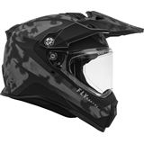 Fly Racing Trekker Pulse Helmet, Matte Grey/Black Camo, Small