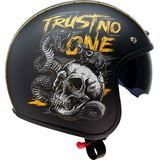 Z1R Saturn Helmet - Trust No One - Black/Yellow