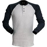 Z1R Waffle Long-Sleeve Shirt - Gray - 4XL