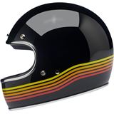 Biltwell Inc. Gringo Helmet - Gloss Black Spectrum - 2XL