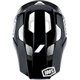 100% Trajecta Helmet - Fidlock - Black/White - Medium