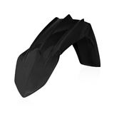 Acerbis Front Fender - Black/Metallic for Yamaha