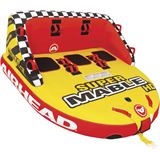 Airhead Super Mable HD 3-Rider Towable - Yellow/Red