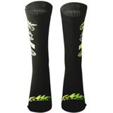 FMF Racing Stacked Socks Black, One Size