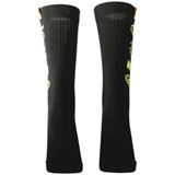 FMF Racing Stacked Socks Black, One Size