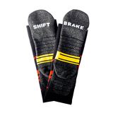 FMF Racing Staple Riding Knee Socks Black, One Size