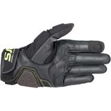 Alpinestars Halo Gloves - Forest Black/Fluo Yellow - Medium