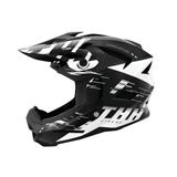 THH Helmets T-42 BMX Xtreme Helmet Black/White, XS