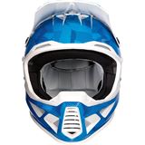 Moose Racing F.I. Helmet - Agroid Camo - MIPS® - Blue/White - Small