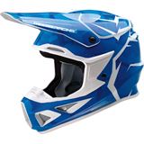 Moose Racing F.I. Helmet - Agroid Camo - MIPS® - Blue/White