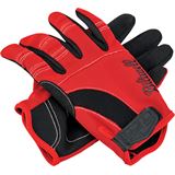 Biltwell Inc. Moto Gloves - Red/White/Black - Small