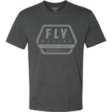 Fly Racing Fly Track Tee - Charcoal - 2XL