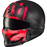ScorpionEXO Covert Open-Face Helmet - Uruk Matte Red - Large