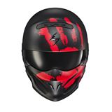 ScorpionEXO Covert Open-Face Helmet - Uruk Matte Red - Large