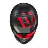 ScorpionEXO Covert Open-Face Helmet - Uruk Matte Red - Large