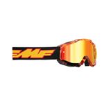 FMF Racing Youth PowerBomb Goggles Spark with Red Mirror Lens