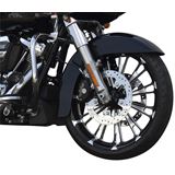 Coastal Moto Front Wheel - Fuel - Dual Disc/ABS - Black Cut - 23"x3.75" - FL