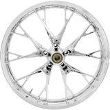 Coastal Moto Front Wheel - Marlin - Dual Disc/No ABS - Chrome - 21"x3.50"