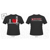 Risk Racing I HEART Holeshots - Premium T-Shirt - Black - Large