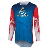 Answer Youth A23 Elite Fusion Jersey Red/White/Blue, Youth Medium
