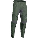 Thor Terrain In-the-Boot Pants - Army Green/Charcoal - 44