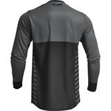 Thor Differ Slice Jersey - Charcoal/Black - Small