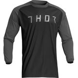 Thor Terrain Jersey - Black/Charcoal - Large