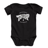 Thor Infant Stone Body Suit - Black