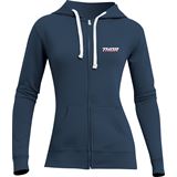 Thor Women's Halo Zip-Up Hooded Sweatshirt - Navy - XL