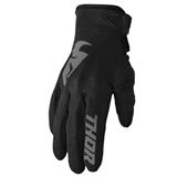 Thor Women's Sector Gloves - Black/Gray - Medium