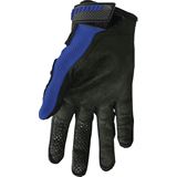 Thor Youth Sector Gloves - Navy/White - Medium
