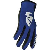 Thor Youth Sector Gloves - Navy/White - Medium