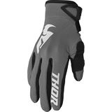 Thor Youth Sector Gloves - Gray/White