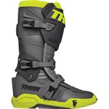 Thor Radial Boots - Gray/Fluorescent Yellow - Size 10