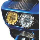 Letric Lighting Co. Dual 7" LED Headlamp Kit for Road Glide for Road Glide