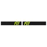Fly Racing Zone Snow Goggles - Black/Hi-Vis with Green Mirror/Amber Lens