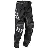 Fly Racing Youth F-16 Pants - Black/White